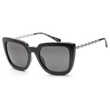 Coach Women Sunglasses HC8258U 500287 56 Black W/ Dark Grey Solid