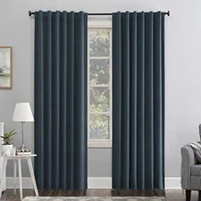  Hampshire Velvet Noise Reducing Thermal Extreme 50"W x 84"L (Pack of 1) Teal