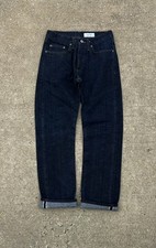 Gustin California Straight Selvedge Denim Made in USA Size 32x33 Jeans
