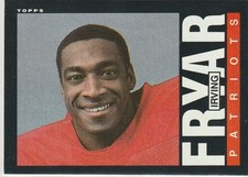IRVING FRYAR 1985 TOPPS FOOTBALL ROOKIE CARD #325 NM OR BETTER. rookie card picture