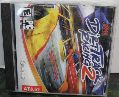 #ad #ad 2002 ATARI DIRT TRACK RACING 2 PC CD ROM GAME Complete $14.94