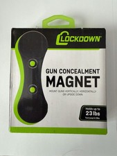 Lockdown Gun Concealment Magnet 23 lb Capacity Rifle Shotgun Handgun Mount NEW