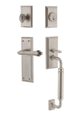 Nostalgic Warehouse NYKFLR_ESET_234_CG_RH New York Right Handed - Nickel