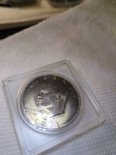 Rare 1971 D Liberty Eisenhower One Dollar Coin - Regular Strike Great Condition 