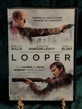 Looper 2012 Blu-Ray UltraViolet DVD Joseph Gordon-Levitt Free Shipping