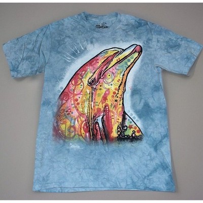 The Mountain Dolphin Shirt XL Tie Dye Animal Nature Ocean