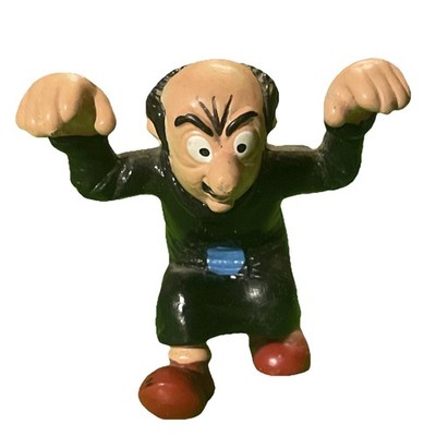 Gargamel Prowling Evil Antagonist Raise Up Smurf Vintage Rare