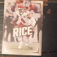 Panini 2024 Luminance Rashee Rice Rookie #34 Kansas City Chiefs NFL Card. rookie card picture