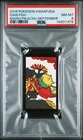 2016 POKEMON HANAFUDA MARIO PIKACHU SEPTEMBER QWILFISH PSA 8