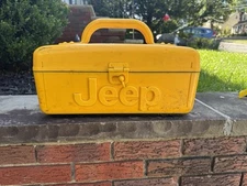 Jeep Emergency Roadside Display Box Radio Light First Aid Yellow CJ YJ TJ