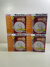 KIDDE P4010ACS Smoke Alarm 120v Hardwire Voice Alarm Easy Install (Lot of 4)