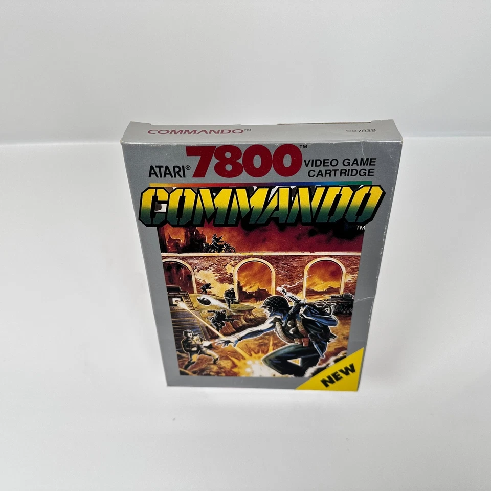 Commando Atari 7800 Cartridge 1989 CX7838 - Image 3 of 4