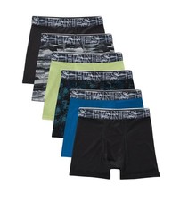 Hanes Boys' Big Performance Tween Boxer Brief 6Pk, X-Temp XL   Without Tags