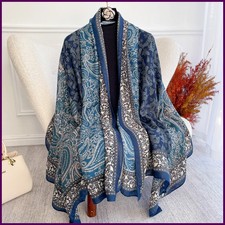 Autumn and Winter Travel Warm Cashmere Shawl Scarf Fashion Women Paisley