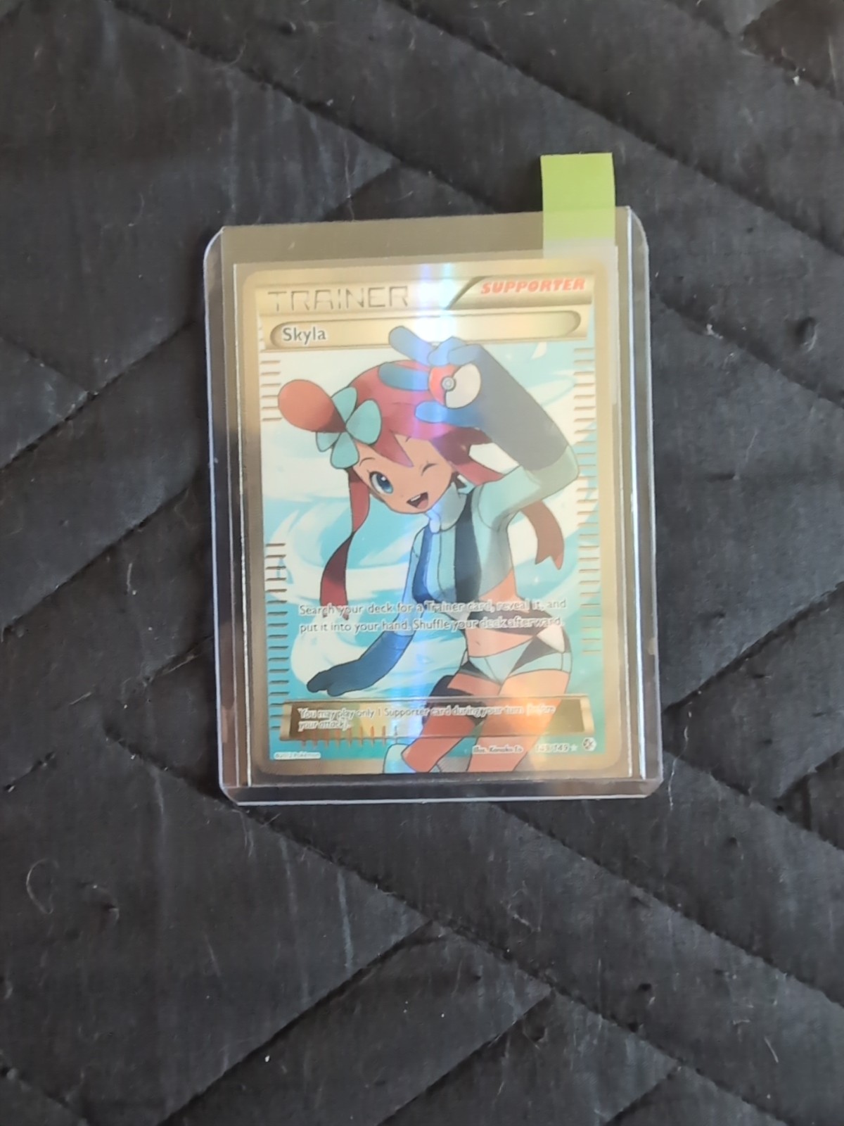 Pokemon Skyla Full Art Boundaries Crossed Card 149/149 NM