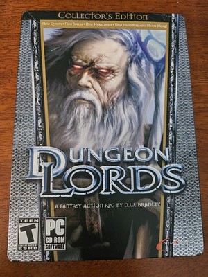 Dungeon Lords Collector's Edition Steelbook PC 2006 CIB