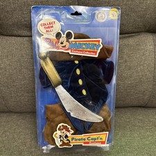 Disfraz tamaño muñeca pal Mickey Mouse de los parques de Disney pirata capitán Jack Sparrow