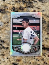 DWIGHT EVANS 2006 UD SP LEGENDARY MATERIALS SILVER SP JERSEY /15 BOSTON RED SOX