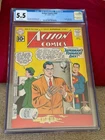 Action Comics # 282 From 1961 Superman and Supergirl CGC Graded 5.5 Or Fine-
