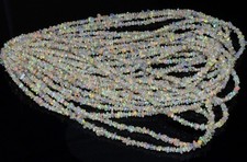 Natural Ethiopian Opal Chips Beads 4-6mm 16 Inch Smooth Uncut Polished Strand
