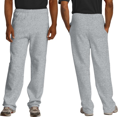 Jerzees Herren Jogginghose mit offenem Boden MIT Taschen gemischt S-3XL 10 Farben NEU - Bild 13 von 13