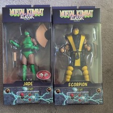McFarlane Toys Mortal Kombat Klassics Scorpion And Jade Action Figure Set