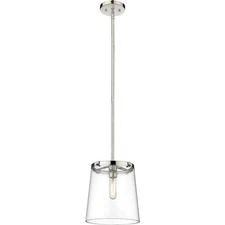Z-Lite 3032P10-PN Callista 1 Light 10 inch Polished Nickel Pendant Ceiling Light