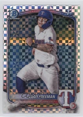 2025 Bowman Chrome Prospects X-Fractor Cody Freeman #BCP-112 0c3e