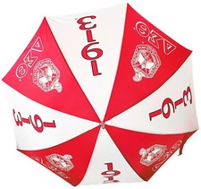 Delta Sigma Theta Jumbo Umbrella Red/White - 60"