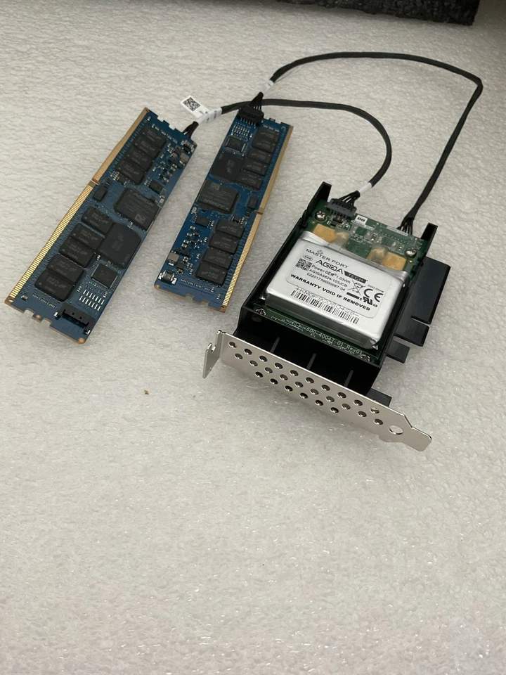 Micron 2X16GB 1RX4 NN4-2933Y-RZZZ-11 ECC NVRDIMM RAM +AGIGA9824-103JCB - Image 3 of 3