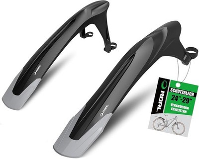 RBRL Bike Fender Set Adjustable MTB Mud Guard, Thicken and Widen Universal