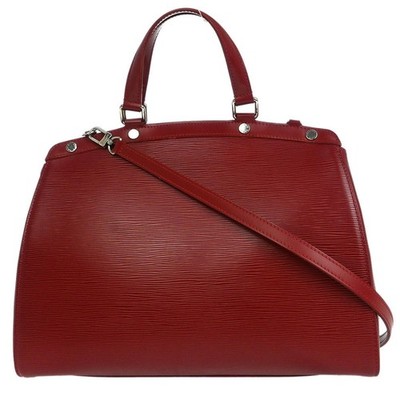 Louis Vuitton エピレザー ハンドバッグ レッド Louis Vuitton Red Epi Brea MM 2way Handbag M4030E SR3150 XX07463
