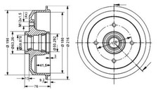 Tambour de frein Ford ESCORT