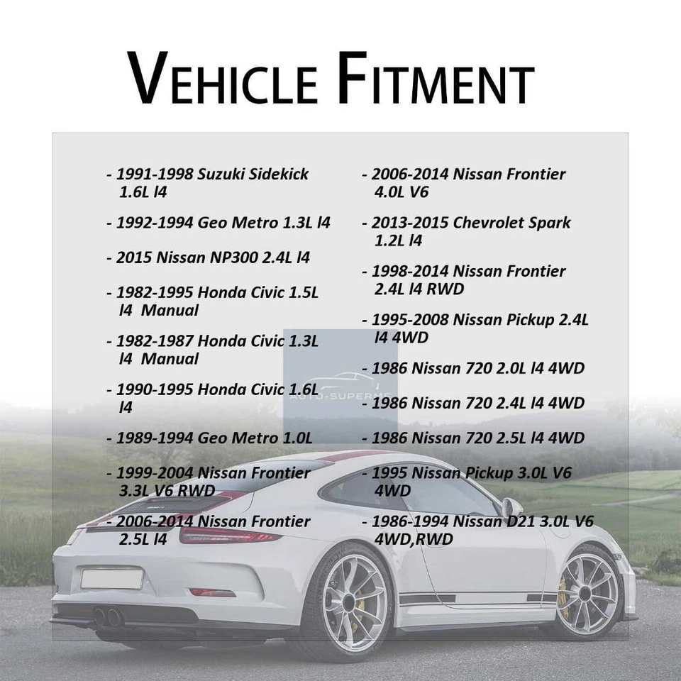 Kit de pinza de freno de disco delantera 2 piezas para Nissan D21 3,0 L 4x4 tracción trasera 1986-1994 Foto 2 de 4