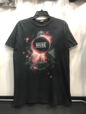 Vintage Shirt Y2K Band Muse 2010 Neutron Star Collision Matt Bellamy Size M