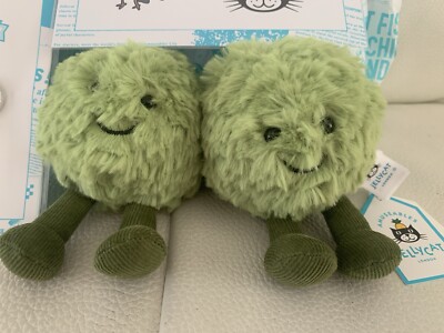 Jellycat London Selfridges Exclusive Amuseables Dot & Peggy Mushy
