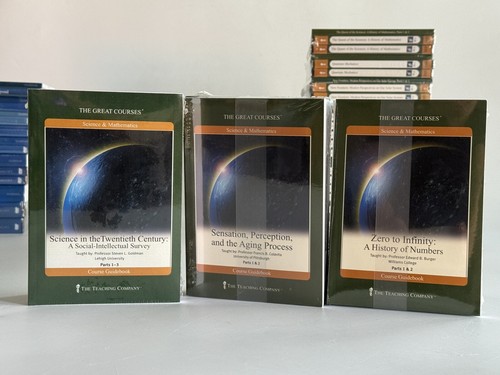 NEW Lot of 38 THE GREAT COURSES DVD & Guidebooks - Science Math History Religion - Picture 11 of 17