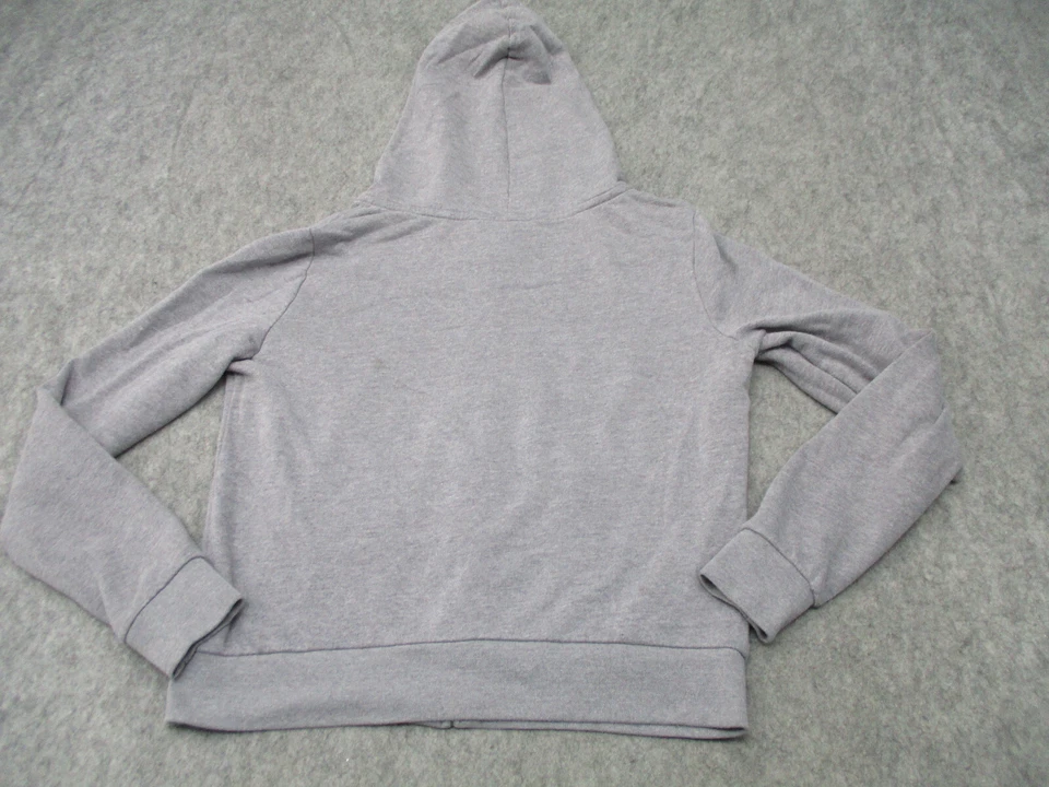 Chaqueta Victoria Secret ROSA Mujer Grande Gris Negra Cremallera Completa Damas Con Capucha Foto 4 de 4