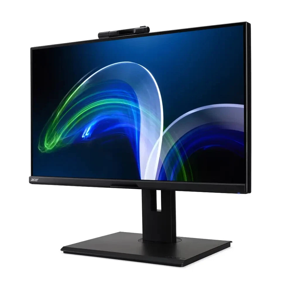 23.8" Acer B8 Webcam Office Monitor B248Y 1920x1080 IPS HDR10 USB-C display - Image 2 of 4