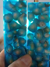 185.KNIFE HANDLE MATERIAL.EPOXY RESIN SCALES FOR KNIFE HANDLE. NATURAL .