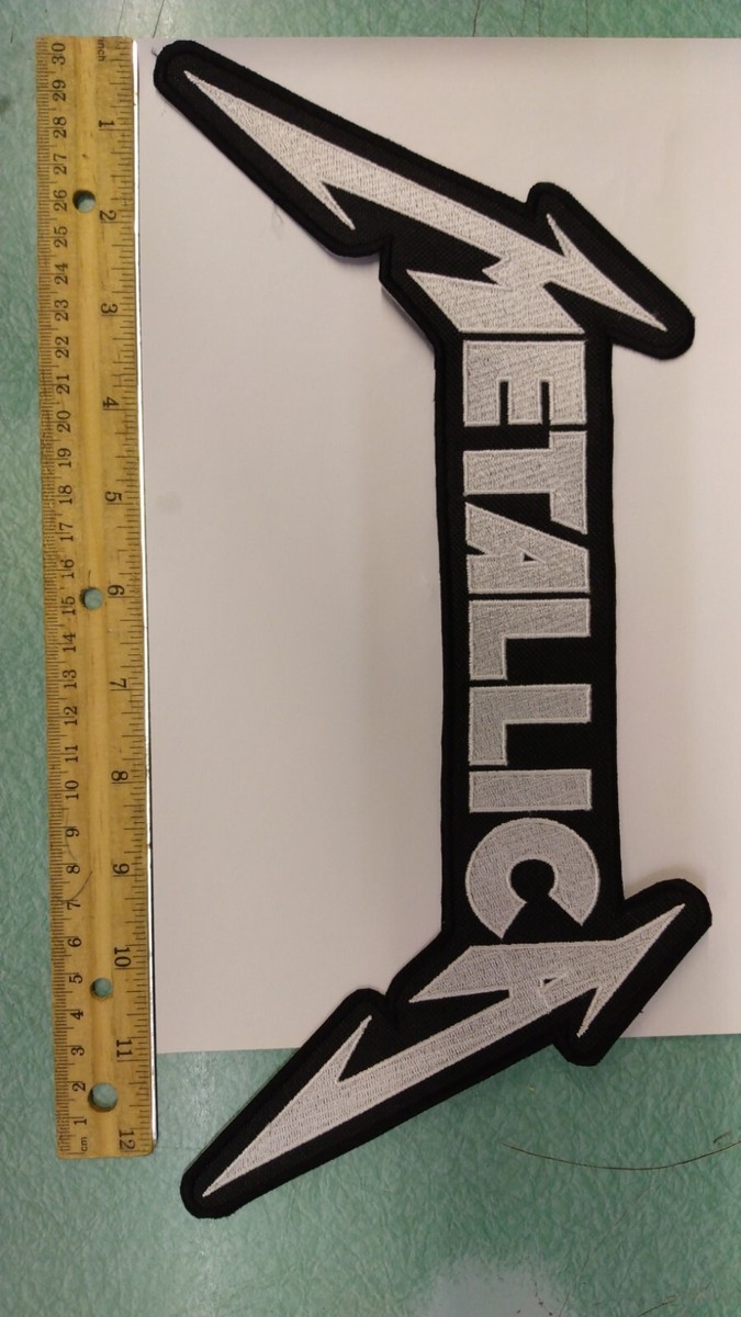 Patch Ricamata Metallica – Logo Band Thrash Metal Da Cucire Su Giacca O Borsa