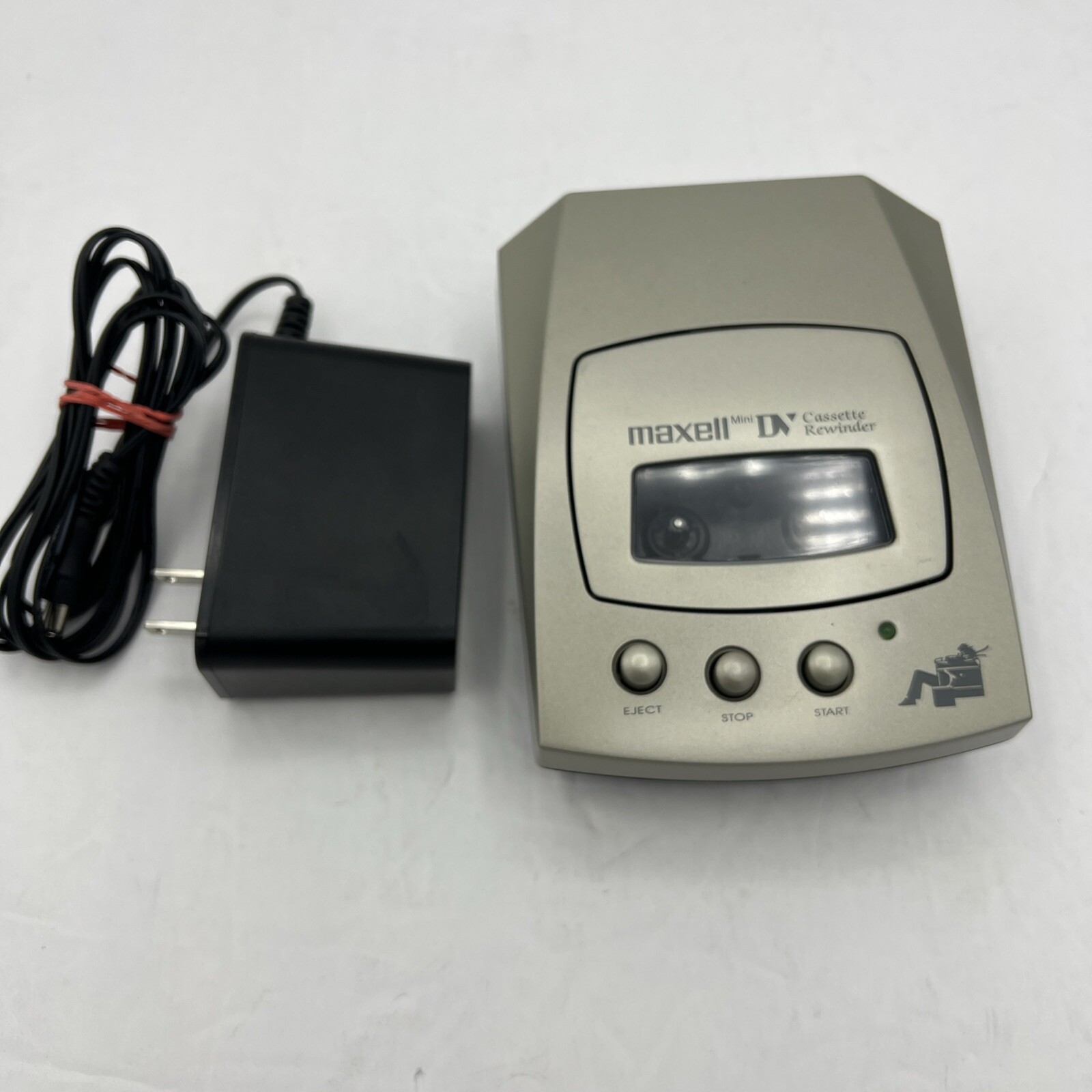 Maxell MDV/RW-1 MiniDV Video Cassette Rewinder TESTED