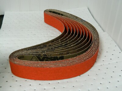 VSM Ceramic Abrasive Belt 2'' Wide x 48'' OAL 36 Grit QTY 50 318269