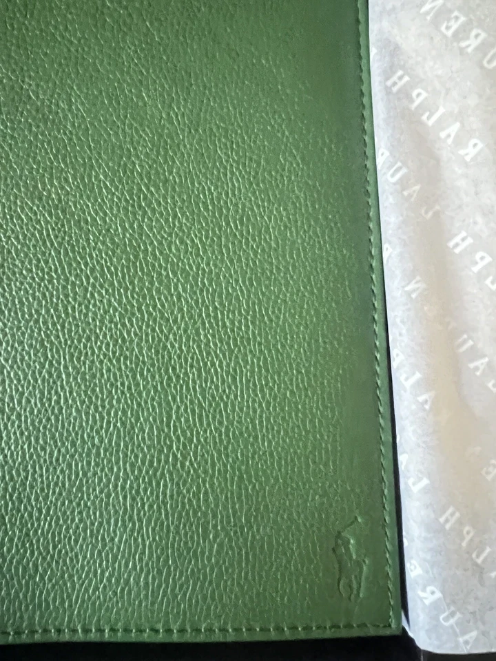 3 Polo Ralph Lauren  Leather Tablet Case Brown Tan (For Original Apple iPad $98 - Image 2 of 4