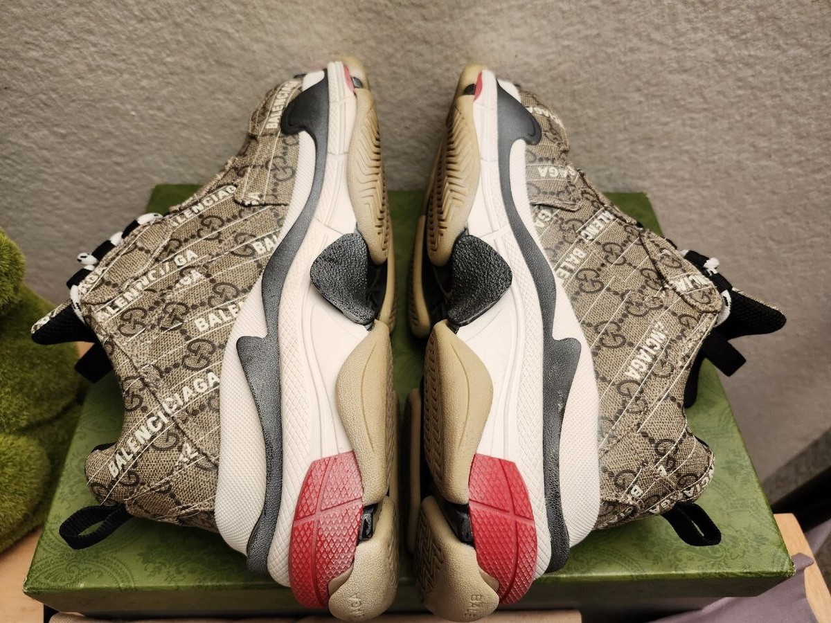 Balenciaga X Gucci Triple S Sneaker 'The Hacker Project' Sz- 9