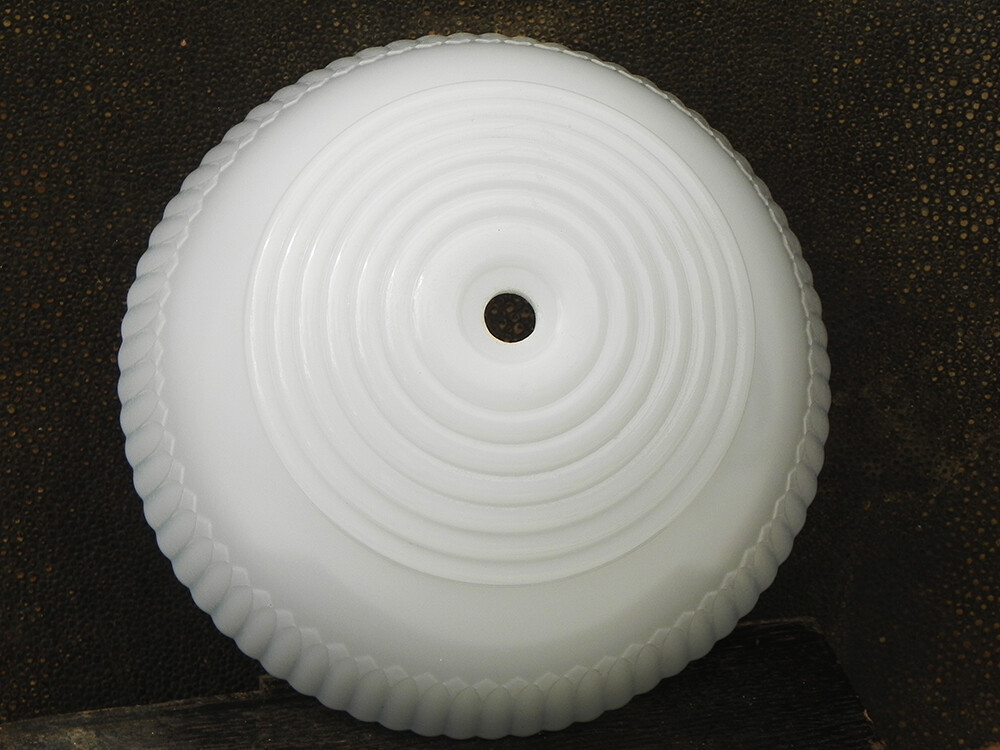 Vintage Milk Glass Lamp Shade PARTs Retro Mid Century Modern eBay