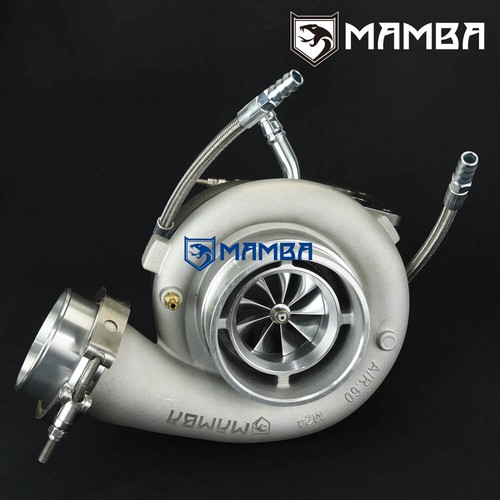 MAMBA Upgrade GTX4202R to 5" GTX4308R Ball Bearing Turbocharger + 1.22 T4 V-Band - Picture 4 of 12