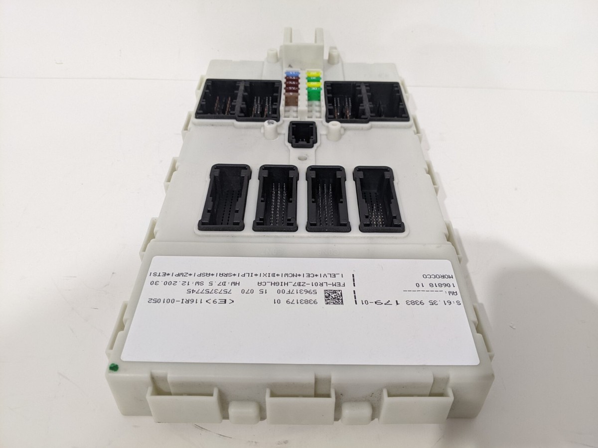 2015 BMW 328i FRONT BODY CONTROL MODULE OEM # 9383179 01 | eBay 
