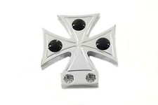 Billet Brake Pedal Pad Maltese Style For Harley Custom Chopper Bobber Billet Brake Pedal Pad Maltese Style For Harley Custom Chopper Bobber