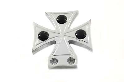 Billet Brake Pedal Pad Maltese Style for Harley Custom Chopper